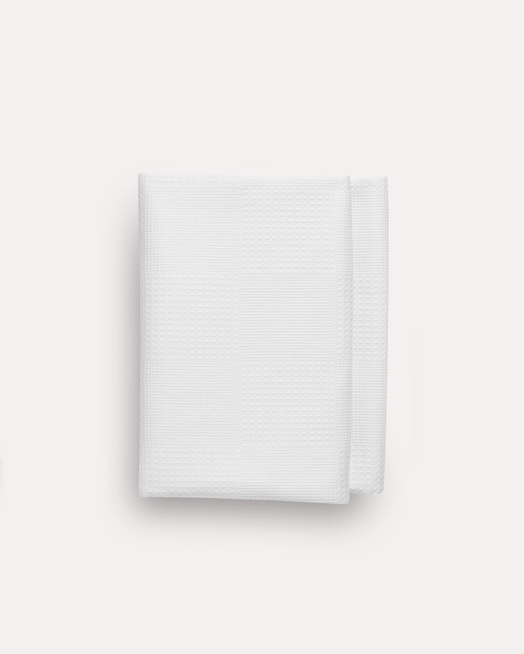 Santorini Cotton Blanket - White - Ocoza