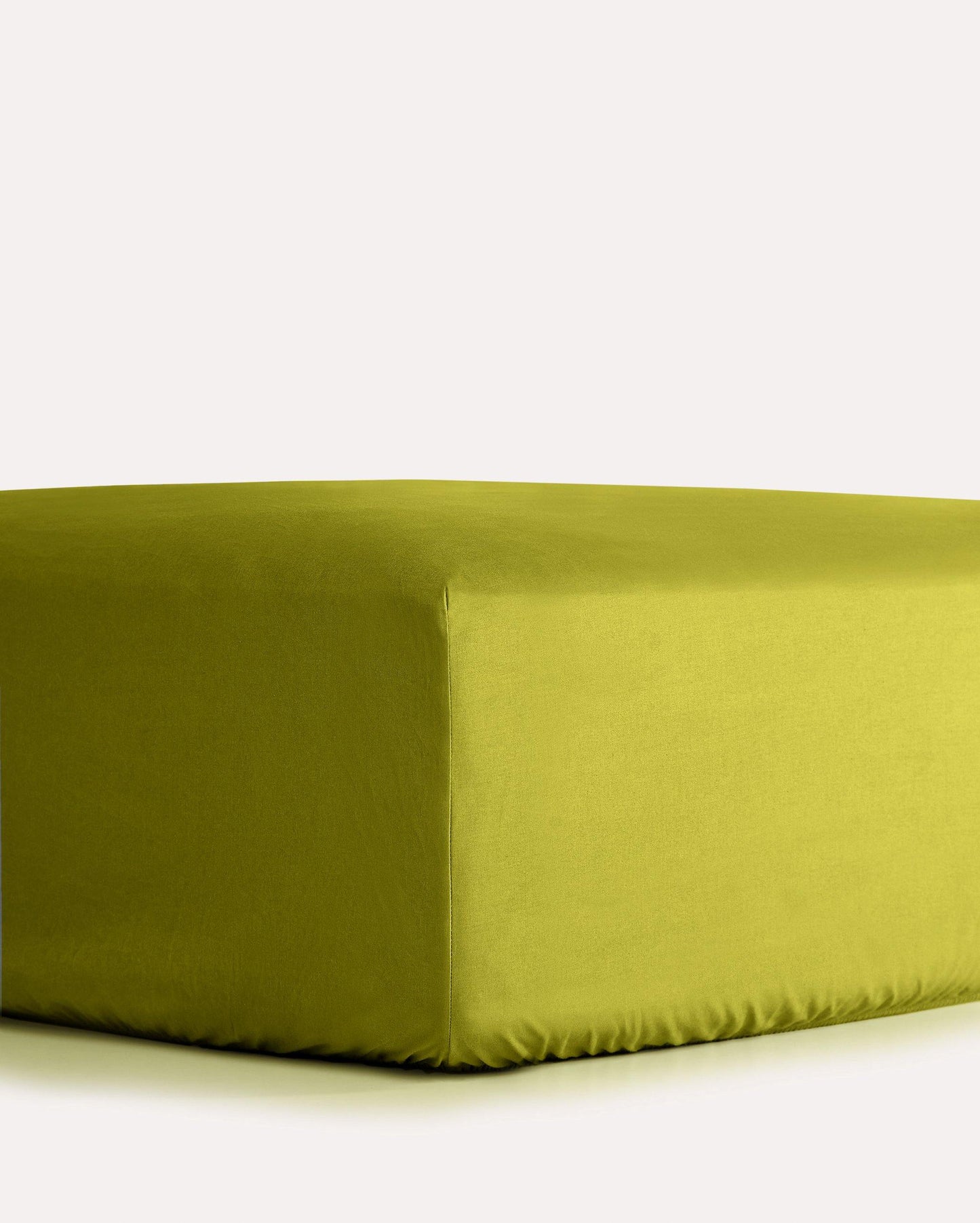 Classic Percale Fitted Sheet - Green - Ocoza