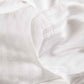 Sateen Stripe - Duvet Cover Set - White
