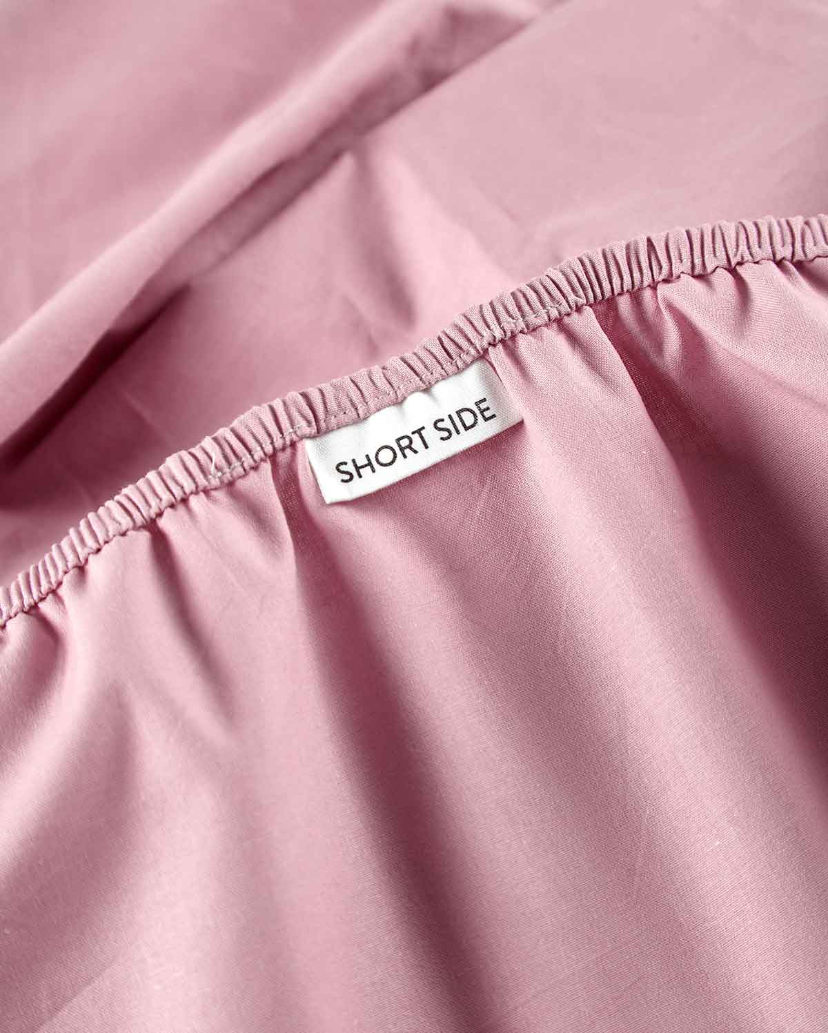 Classic Percale - Fitted Sheet Set - Pink