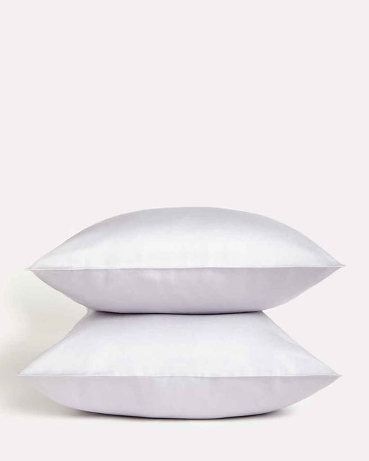 Lavish Sateen Pillowcase 2pcs - Grey
