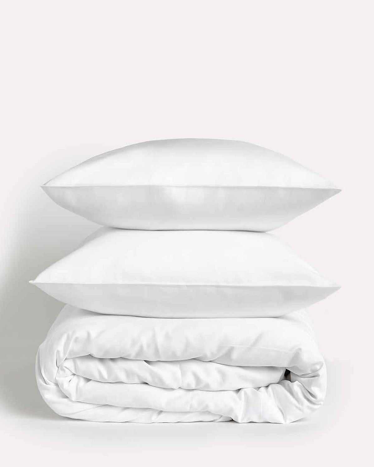 Lavish Sateen - Duvet Cover Set - White