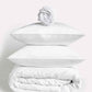 Lavish Sateen - Core Bedding Set - White