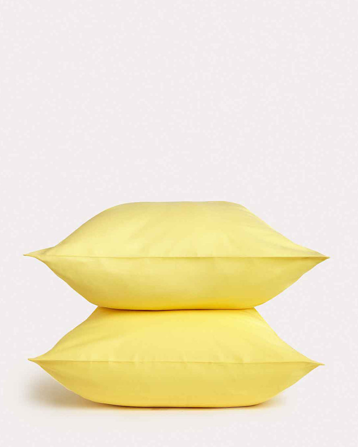 Classic Percale Pillowcase 2pcs - Yellow