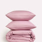 Classic Percale - Duvet Cover Set - Pink