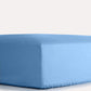 Classic Percale Fitted Sheet - Blue - Ocoza